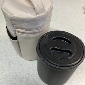 象印SZ-MB04　ステンレス容器にごはん容器をいれた状態